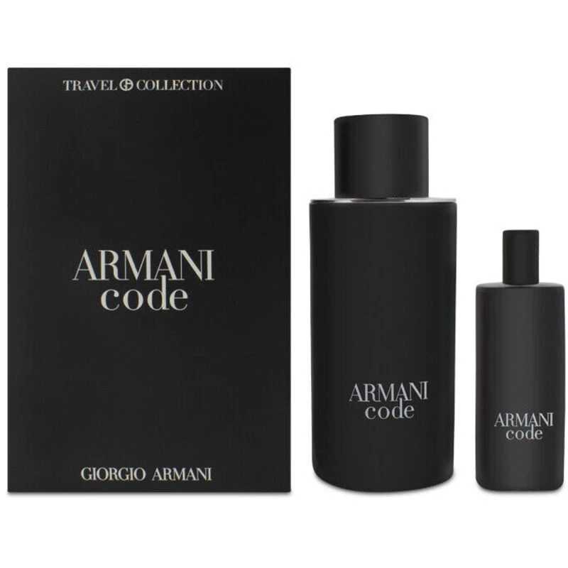 Armani Code for Men Gift Set eau de toilette 125 ml and eau de toilette 15 ml uomo 125ml