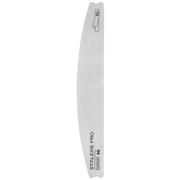 STALEKS Manico in metallo per lime per unghie monouso Expert 40 Crescent Base per lima per unghie in metallo unisex