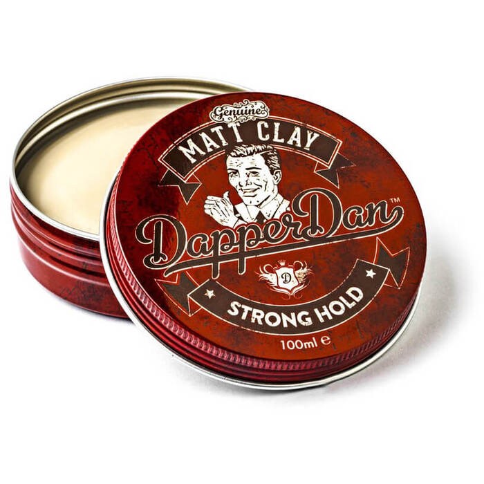 Dapper Dan Matt Clay argilla modellante per effetto opaco 100ml uomo