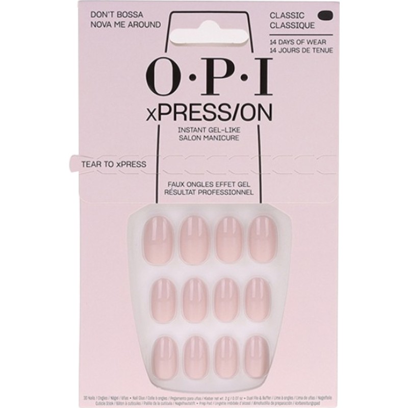 OPI Xpress-On Nail Art 30 unità Don't Bossa Nova Me Around