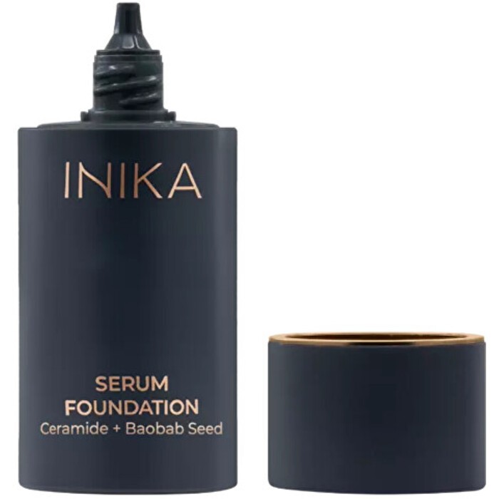 Inika Organic Serum Foundation - Natural light caring makeup 25 ml Nourish donna