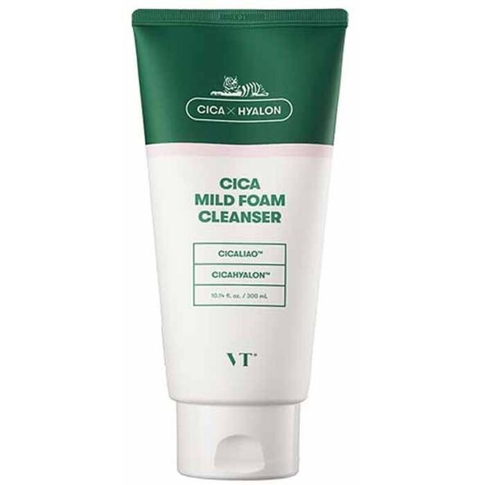 VT COSMETICS VT CICA MILD FOAM CLEANSER 300ml (EU Package)