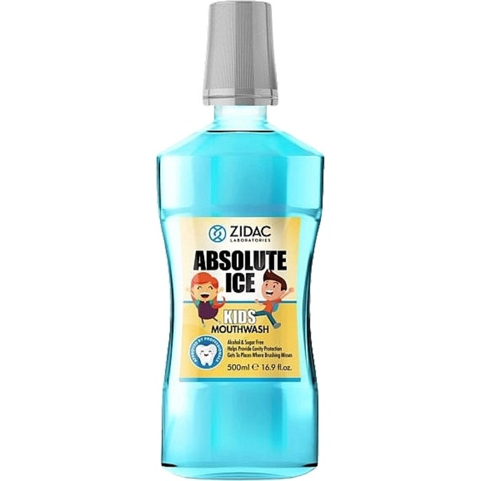 Zidac Laboratories Absolute Ice Kids Mouthwash donna 500ml