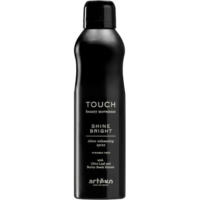Artègo Touch Shine Bright Shine Enhancing Spray Spray per lo styling per la lucentezza dei capelli 250ml unisex