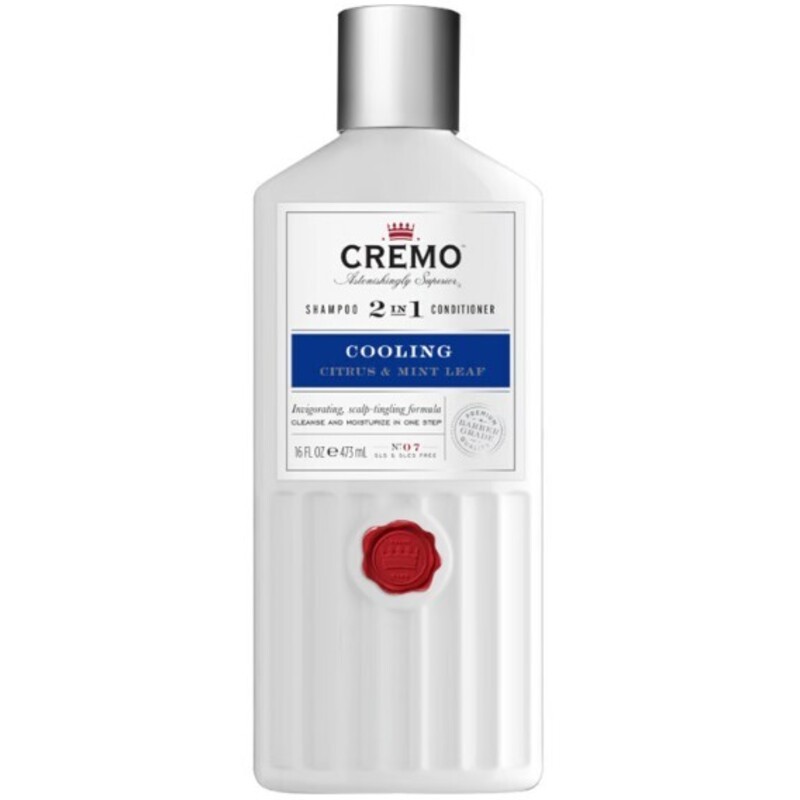 Cremo Citrus & Mint Leaf Cooling Shampoo 2in1 Conditioner - Refreshing shampoo and conditioner 2in1 uomo 473ml