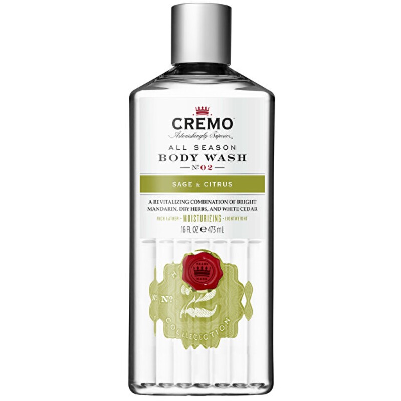 Cremo Sage & Citrus Body Wash - Shower gel uomo 473ml