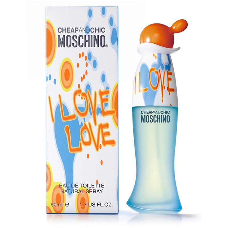 Moschino CHEAP AND CHIC I LOVE LOVE eau de toilette spray 50ml donna