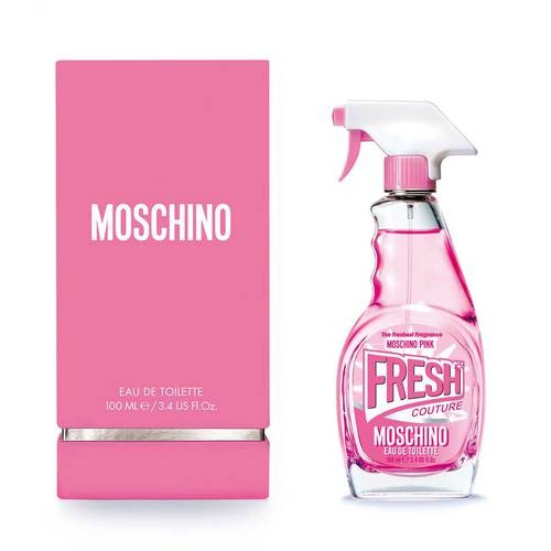 Moschino FRESH COUTURE PINK eau de toilette spray 100ml donna