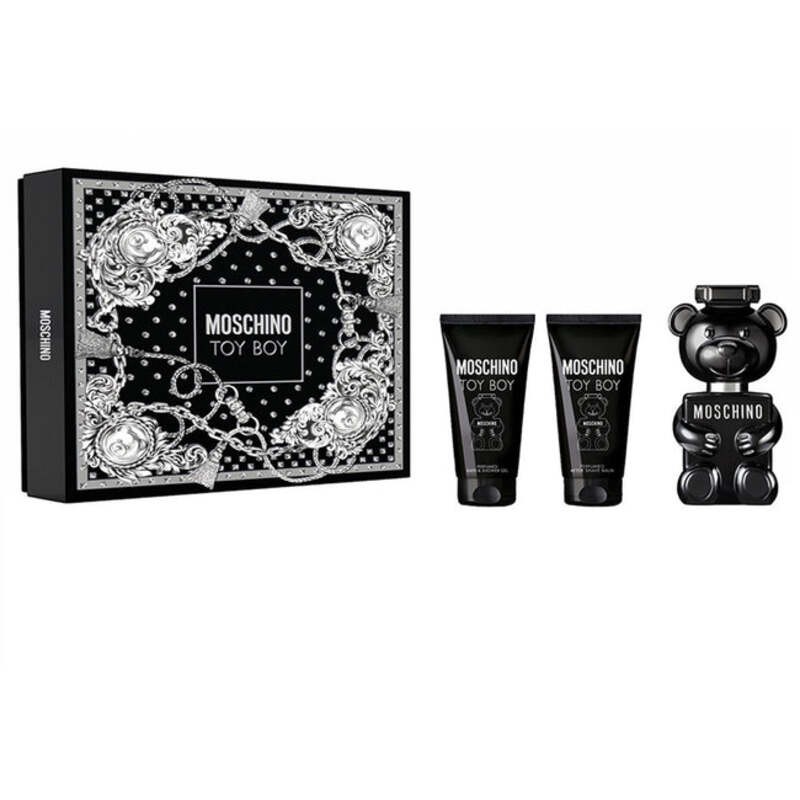 Moschino Toy Boy Giftset 150ml eau de parfum Spray 50ml-Shower Gel 50ml-Body Lotion 50ml