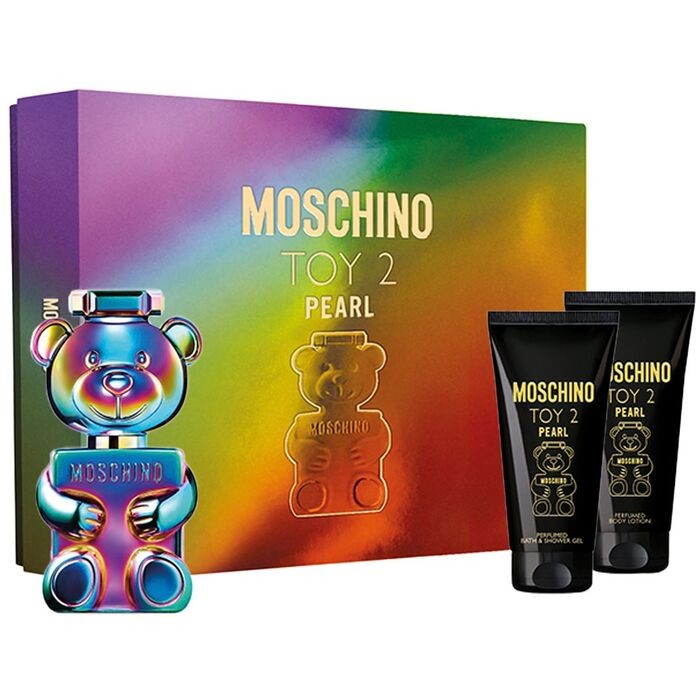 Moschino Toy 2 Pearl Gift Set eau de parfum 50 ml, body lotion 50 ml and shower gel 50 ml donna 50ml