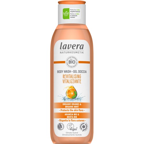 Lavera Body Wash Revitalizujc sprchov gel s pomeranovomtovou vn donna 250ml