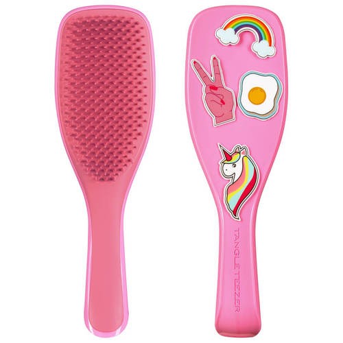 Tangle Teezer Spazzola per capelli bagnata districante Nero lucido Donna