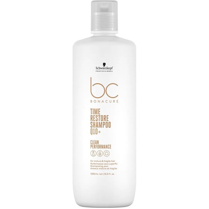 Schwarzkopf BC TIME RESTORE Q10 shampoo 1000ml unisex