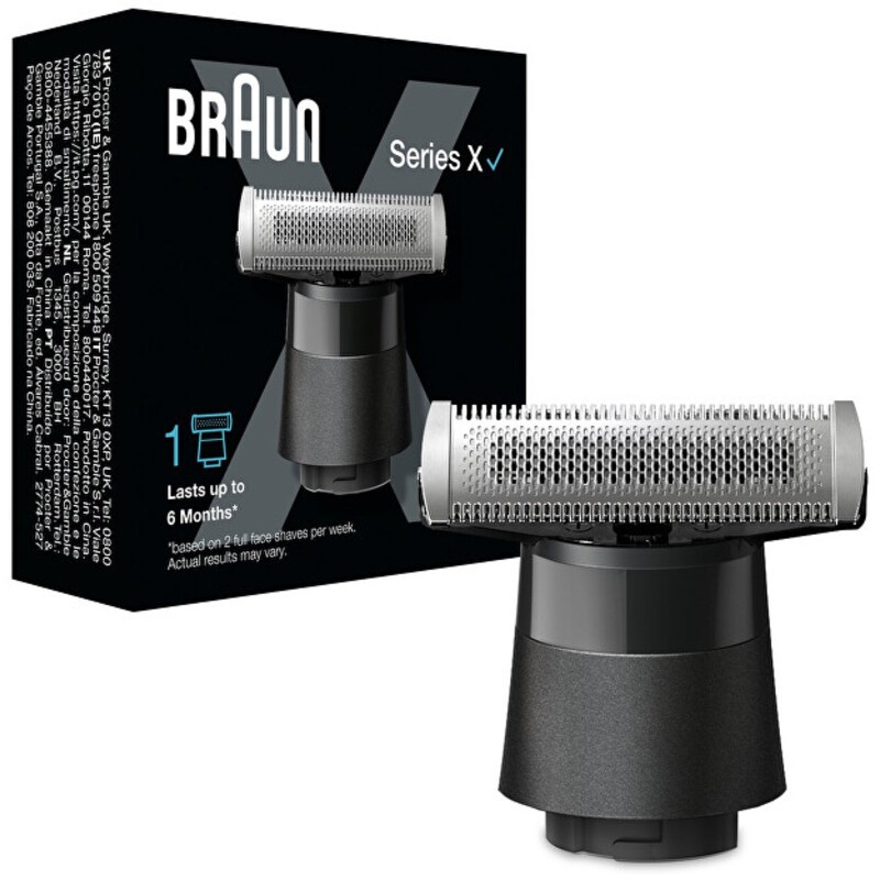 Braun Series X XT20 Black - Replacement trimmer head uomo