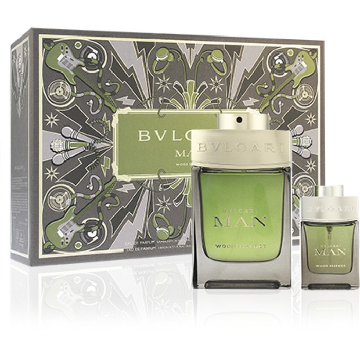 Bvlgari MAN Wood Essence SET eau de parfum 100 ml + eau de parfum 15 ml uomo 100ml
