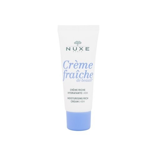 Nuxe CRME FRACHE DE BEAUT crema rica hidratante 48h pieles secas 30 ml Donna
