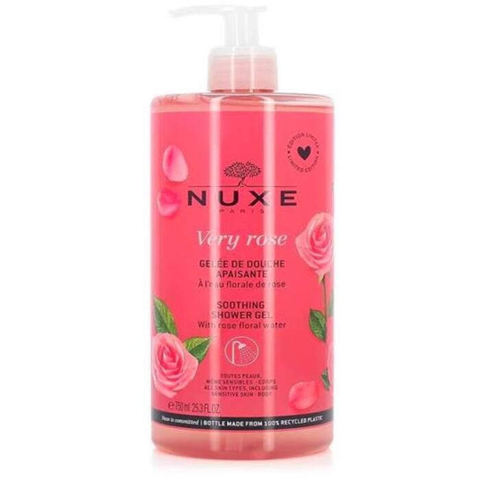Nuxe Gel doccia lenitivo Very Rose donna 750ml