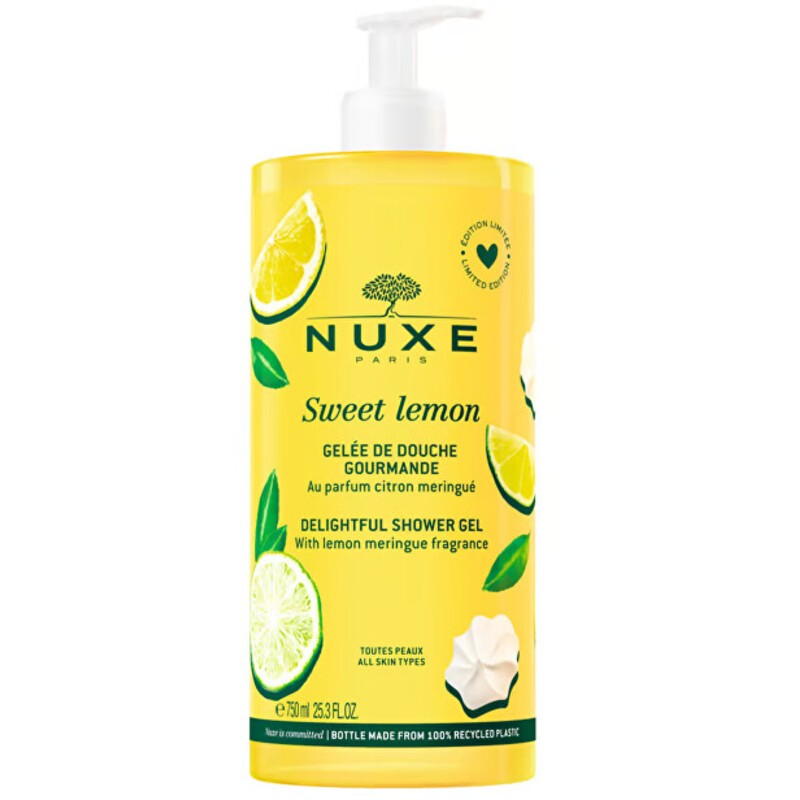 Nuxe Sweet Lemon Delightful Shower Gel donna 750ml