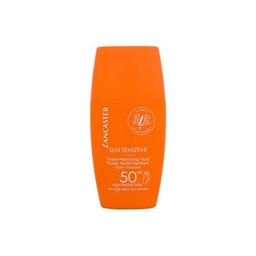 Lancaster Sun Sensitive Tinted Mattifying Fluid Face Sun Care Donna 30ml