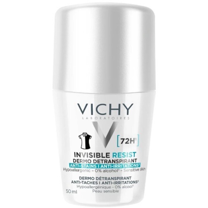 Vichy Invisible Resist 72H Antiperspirant - Roll-on antiperspirant donna 50ml