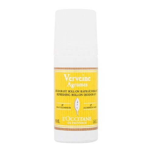 L occitane en provence Verveine Citrus Verbena Deodorante Deodorante al profumo di agrumi e verbena Roller 50ml Donna