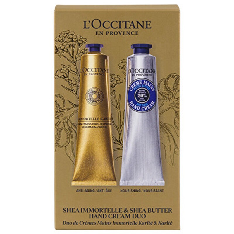 L´occitane Shea Immortele Shea Butter Hand Cream Duo - Hand Cream Gift Set donna