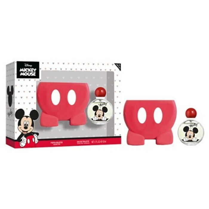 FRAGRANCES FOR CHILDREN Mickey Mouse Set Regalo eau de toilette 50 ml e portagioie per beb 50ml