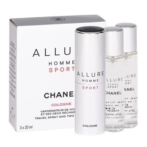 Chanel Allure Homme Sport EDC Refillable 20 ml EDC Refillable 2 x 20 ml uomo
