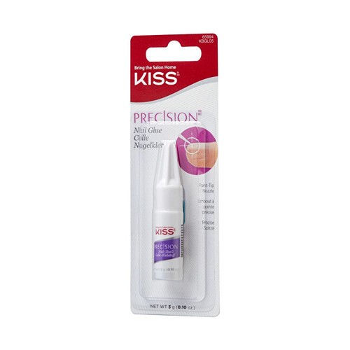 Kiss My Face Precision Nail Glue Precise quickdrying nail glue donna 30g