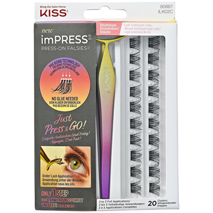 Kiss My Face imPRESS Press on Falsies Kit 02 Uml trsov asy donna