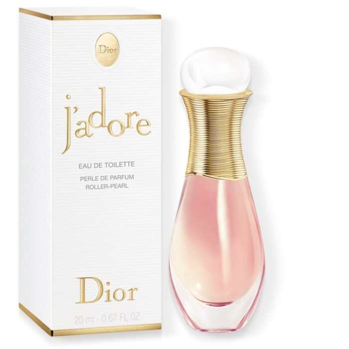 Dior J'Adore eau de toilette Spray donna 20ml Roller Pearl