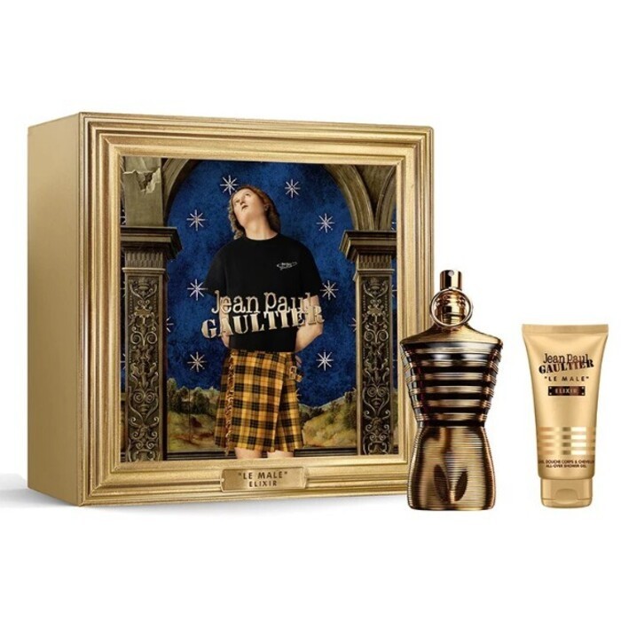 J.P. Gaultier Le Male Elixir Giftset 200ml eau de parfum Spray 125ml-Shower Gel 75ml