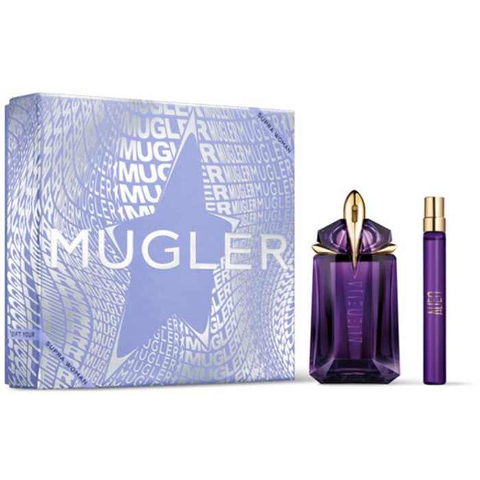 Thierry Mugler Alien Gift set eau de parfum 60 ml and miniature eau de parfum 10 ml donna 60ml