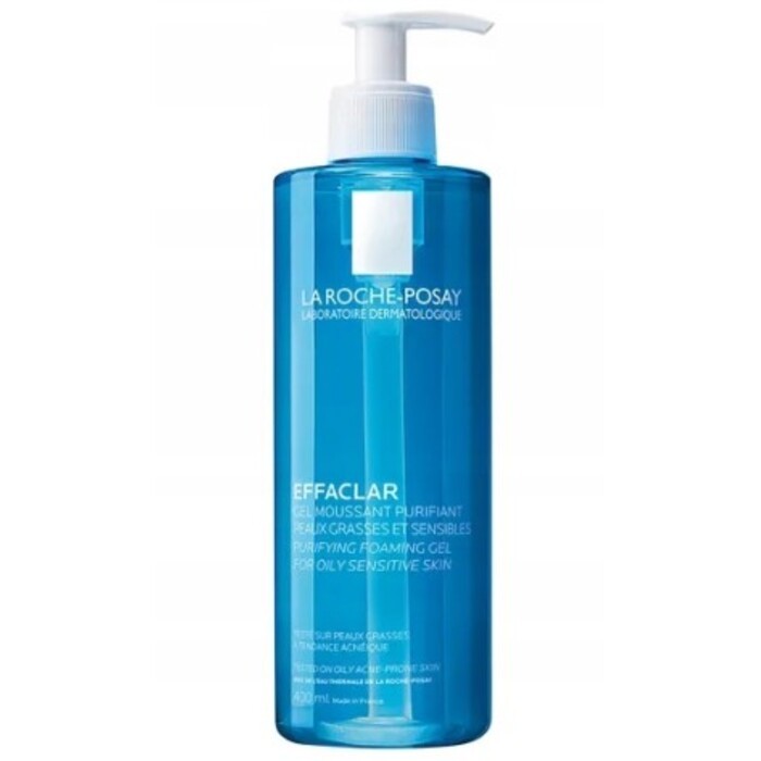 La RochePosay Effaclar Gel Schiumogeno Purificante Gel schiumogeno detergente senza sapone 400ml Donna