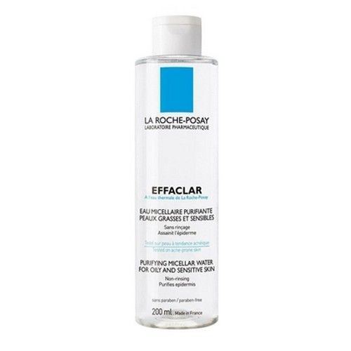 La RochePosay Acqua micellare detergente viso Effaclar Acqua micellare purificante 200ml 400ml Uomo