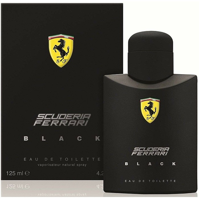 Ferrari SCUDERIA FERRARI BLACK eau de toilette spray 125ml uomo