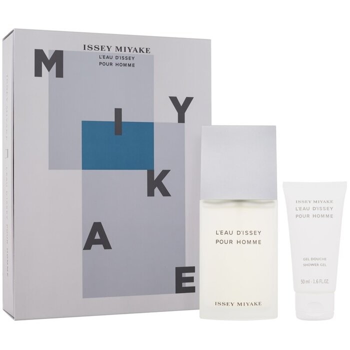 Xmas Set Set Issey Miyake LEau dIssey Eau De Toilette 75ml LEau dIssey Moisturizing Shower Gel For All Skin Types 50ml do