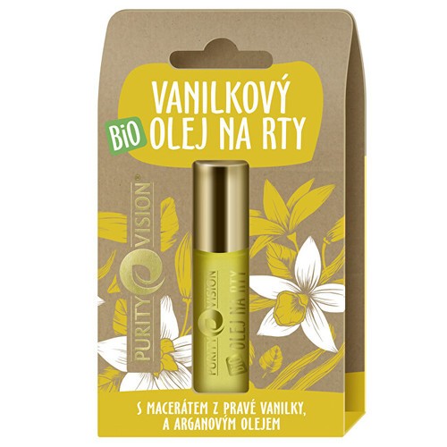 Purity Vision Olio per labbra alla vaniglia bio 10ml Donna