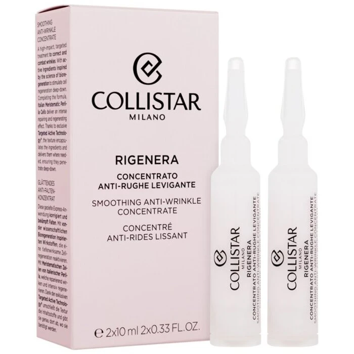 Collistar RIGENERA ampolla concentrado aliador antiarrugas 2 x 10ml donna