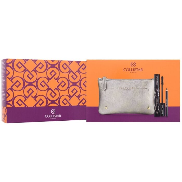 Collistar set impeccabile mascara mascara 14ml + eyeliner + trousse