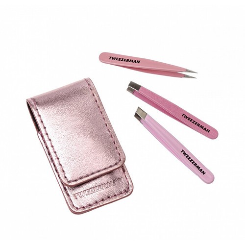 Tweezerman Micro Mini Set di pinzette Mini set di pinzette da viaggio Donna