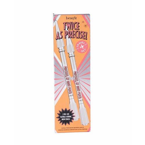 Benefit Twice As Precise! My Brow Duo donna 0,16g 2x Precisely My Brow Pencil 0,08gr