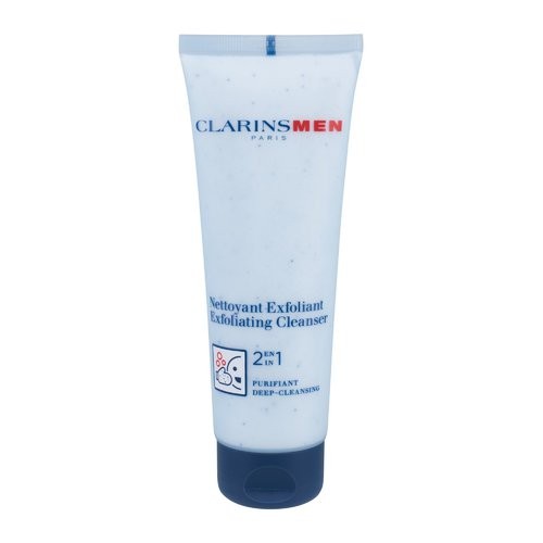Clarins Men Exfoliating Cleanser 2in1 Peeling - Cleansing peeling emulsion 2in1 uomo 125ml