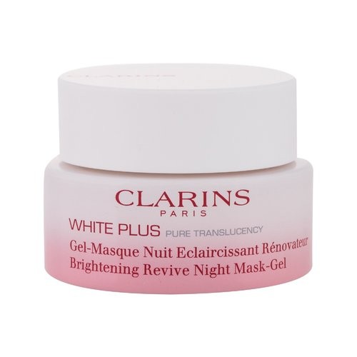 Clarins Maschera viso notte White Plus Brightening Revive Night Mask-Gel 50ml donna