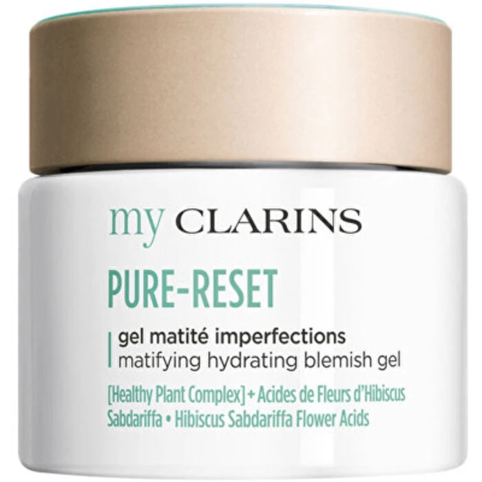 Clarins MY CLARINS PURERESET imperfections matte gel 50ml donna