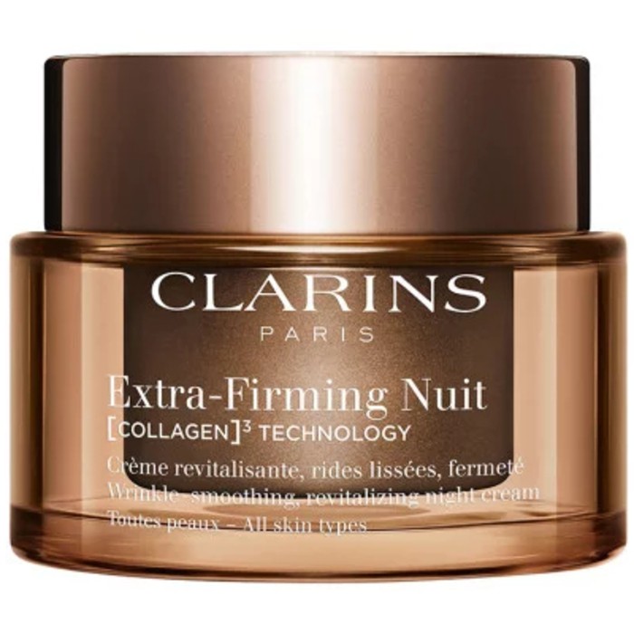 Clarins Extra-Firming Nuit Collagen Technology Cream donna 50ml