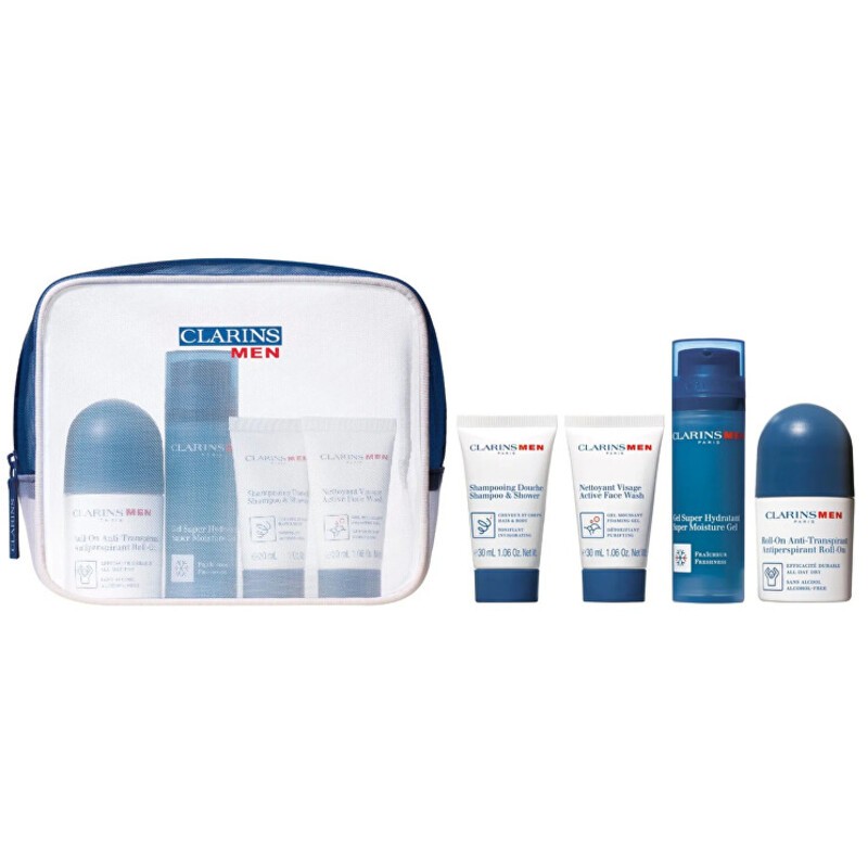 Clarins Grooming Essentials Set - Gift set for men uomo