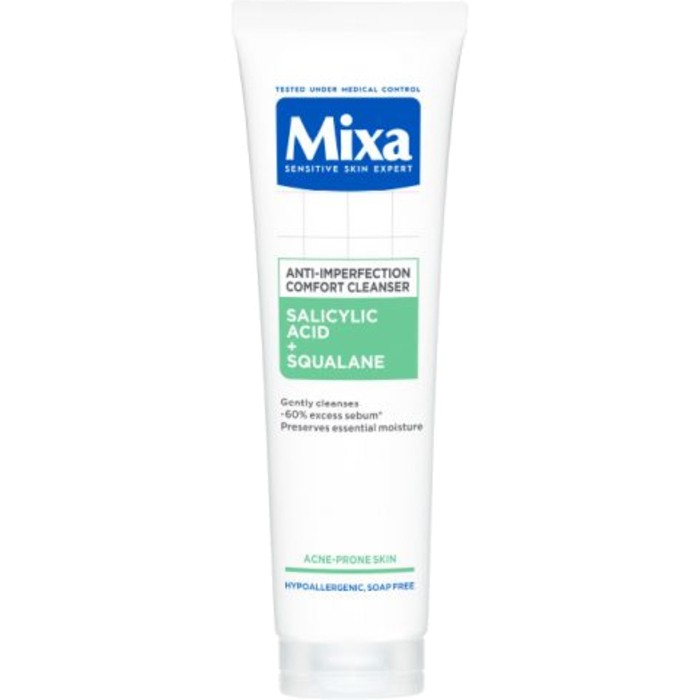 Mixa AntiImperfection Comfort Cleanser Gel detergente contro le imperfezioni donna 150ml