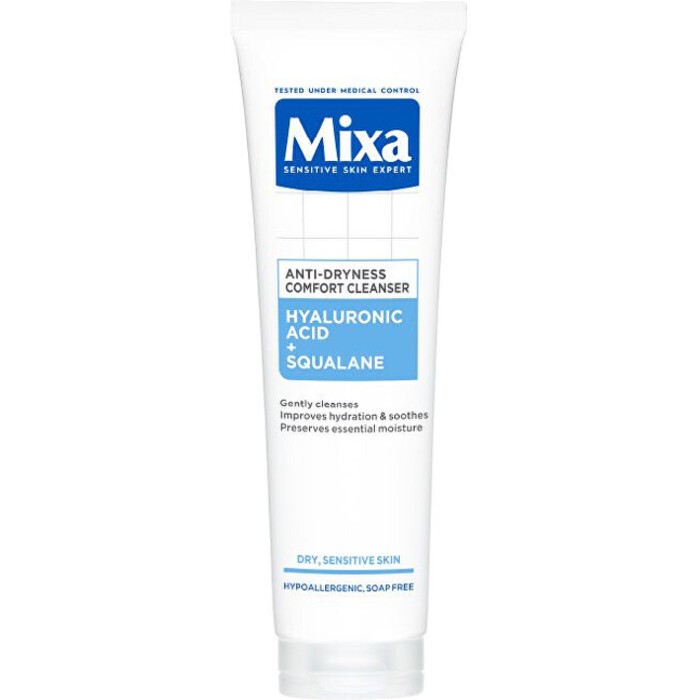 Mixa AntiDryness Comfort Cleanser Gel detergente contro la disidratazione donna 150ml