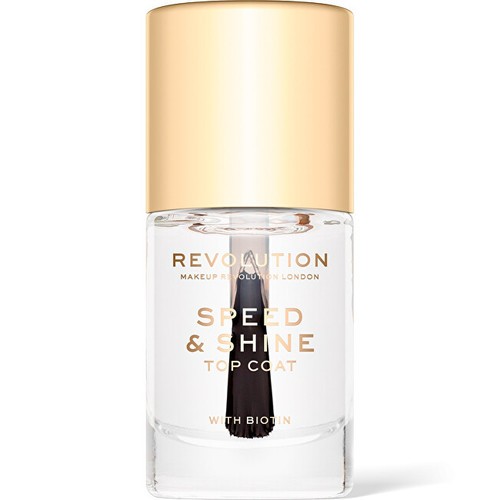 Makeup Revolution Smalto Revolution Speed e Shine Top Coat 10ml Donna